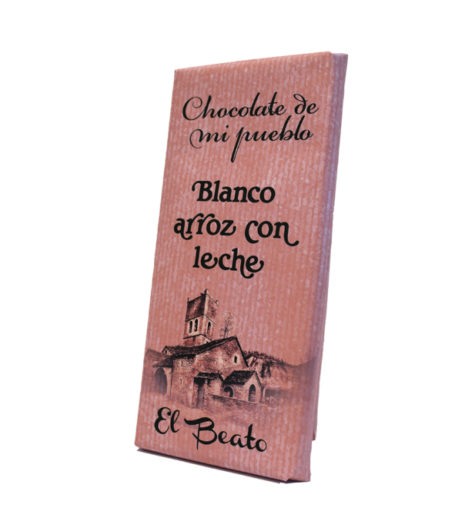 CHOCOLATE BLANCO ARROZ CON LECHE ARTESANO. 125 GR. EL BEATO